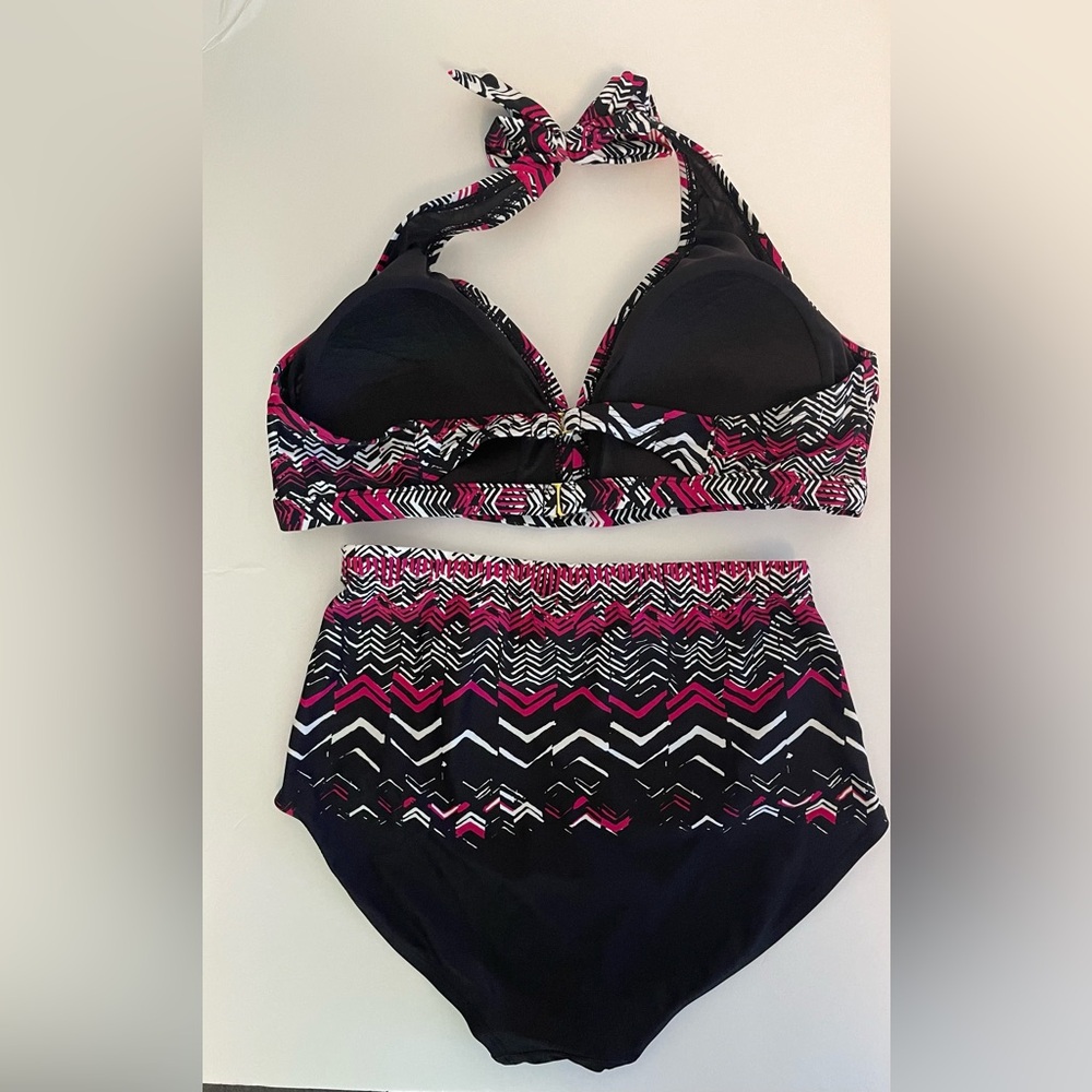 Swimsuit For All High Waisted Ladies Size 12 - Picture 2 of 3